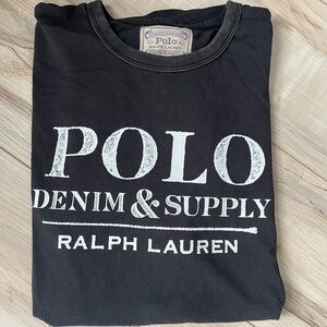 Distressed wash polo